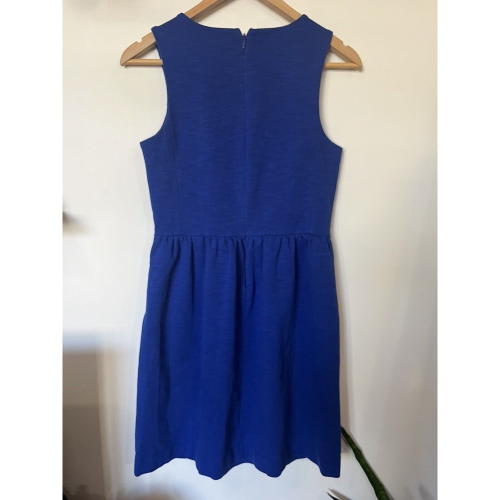J Crew Factory Blue Daybreak Sleeveless Mini Dress Size Small - Picture 6 of 9